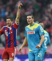 Fussball 1. Bundesliga Saison 14/15: FC Bayern Muenchen - 1. FC Koeln