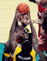 Basketball  1. Bundesliga 2008/2009   Walter Tigers - Brose Basket Bamberg