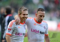 Fussball 1. Bundesliga Saison 12/13: SV Werder Bremen - FC Bayern Muenchen