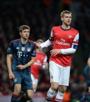 Fussball International CHL Saison 13/14: Arsenal London - FC Bayern Muenchen