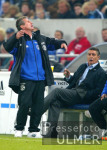 Fussball 1. Bundesliga: Schalke - Bochum, Heynckes und Assauer enttaeuscht