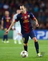 FUSSBALL INTERNATIONAL CHL 12/13:  Andres Iniesta (Barca)