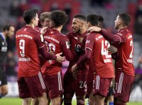 Fussball 1. Bundesliga Saison 21/22: FC Bayern Muenchen - Arminia Bielefeld