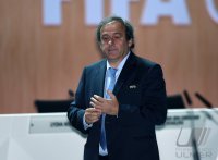 Fussball International 65. FIFA Kongress: Vizepraesident Michel PLATINI (Frankreich, FIFA-Exekutivkomitee und UEFA Praesident)