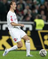 Fussball 1. Bundesliga: BMG, STRASSER Einzelaktion am Ball