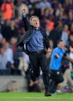 FUSSBALL  International CHL 2009/2010 :  JUBEL  Trainer Jose Mario Santos Mourinho (Inter)