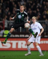 Fussball: 1. Bundesliga Saison 2010/2011: St. Pauli - Wolfsburg