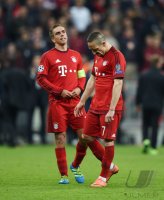 Fussball CHL 15/16 Halbfinale: FC Bayern Muenchen - Atletico Madrid