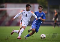 Fussball U20 Test -Laenderspiel  in Reutlingen  09.09.2025 
Deutschland - Italien
