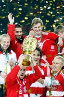 Fussball DFB Pokalfinale 2008: Borussia Dortmund - FC Bayern Muenchen