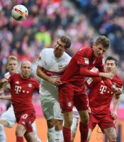 Fussball 1. Bundesliga Saison 15/16: FC Bayern Muenchen - VfB Stuttgart