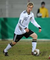 FUSSBALL LAENDERSPIEL U20: Deutschland, BEISTER Einzelaktion