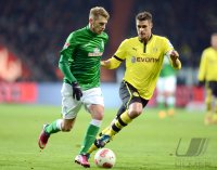 Fussball, 1. Bundesliga 12/13:  SV Werder Bremen - Borussia Dortmund