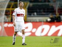 Fussball 1. Bundesliga: Dortmund - Stuttgart, TOMASSON enttaeuscht nach Rot