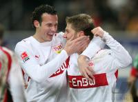 Fussball, 1. Bundesliga: Frankfurt - Stuttgart