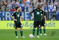 Fussball: 1. Bundesliga Saison 2010/2011: Schalke 04 - VfL Wolfsburg
