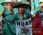 FUSSBALL Weltmeisterschaft Fans Zuschauer Kroatien vs. Mexico