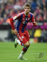 Fussball 1. Bundesliga Saison 14/15: Thomas Mueller (FC Bayern Muenchen)