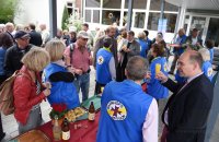 Jubilaeum 100 Jahr Bahnhofsmission  in Tuebingen 25.04.2015