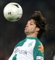 Fussball 1. Bundesliga: Werder, DIEGO Einzelaktion