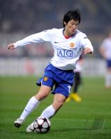 FUSSBALL  International CHL 09/10  : Ji-Sung Park (Manu)