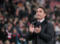 Fussball 1. Bundesliga  Saison 2010/2011: Trainer Bruno Labbadia (VfB Stuttgart)