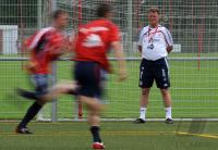 Fussball 1. Bundesliga: Training beim FC Bayern Muenchen