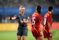 FUSSBALL  Olympia 2008   Vorrunde  Frauen   China - Argentinien