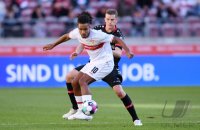 Fussball 1. Bundesliga Saison 20/21: VfB Stuttgart - Bayer 04 Leverkusen