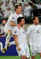 Fussball WM  2010  Qualifikation:  JUBEL Neuseeland