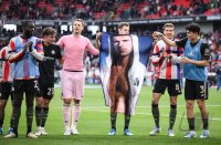 Fussball 1. Bundesliga  Saison  2025/2026  28. Spieltag SC Freiburg - FC Bayern Muenchen