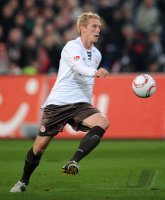 Fussball: 1. Bundesliga Saison 2010/2011: FC St. Pauli, EBBERS  Einzelaktion