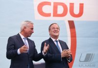 Politik, Bundestagswahl 2021 Wahlkampf CDU; Union-Kanzlerkandidat Armin Laschet