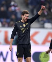 Fussball 1. Bundesliga Saison 21/22: FC Augsburg - FC Bayern Muenchen