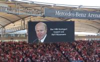 FUSSBALL  1. BUNDESLIGA  09/10   Trauerminute Ruessmann