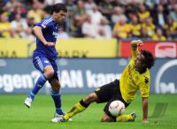 Fussball 1. Bundesliga  Saison 2010/2011: Borussia Dortmund - Bayer 04 Leverkusen
