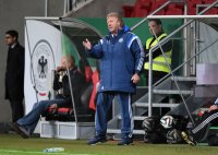 Fussball U 21 Laenderspiel: DFB Trainer Horst Hrubesch (Deutschland)