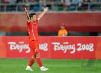 FUSSBALL  Olympia 2008   Vorrunde  Maenner   Belgien - China