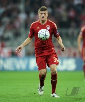 Fussball CHL  Saison 2011/2012:  Toni Kroos (FC Bayern Muenchen)