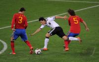 FUSSBALL WM 2010  HALBFINALE: Deutschland - Spanien