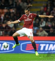 FUSSBALL SERIE A:  Zlatan Ibrahimovic (AC Mailand)
