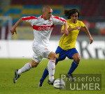 FUSSBALL UEFA Cup VfB Stuttgart - FK Ventspils  Spielszene