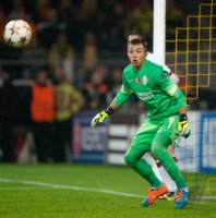 Fussball CHL  Saison 2014/2015: Torwart Fernando Muslera (Galatasaray Istanbul)