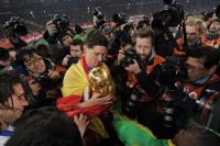 FUSSBALL WM 2010  FINALE:  Holland - Spanien