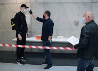 Basketball 2. Bundesliga  20/21 Testspiel: Tigers Tuebingen - Uni Baskets Paderborn