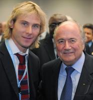 Fussball International FIFA-Praesident   Blatter (SUI)