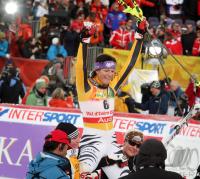 Ski Alpin   Weltmeisterin Slalom  Maria Riesch (GER)