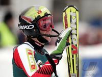 Ski Alpin; Damen Slalom Lienz; Jubel Schild