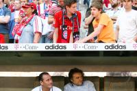 Fussball, 1. Bundesliga: Bayern Muenchen - Hamburger SV