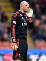 FUSSBALL SERIE A:  Torwart Christian Abbiati (AC Mailand)